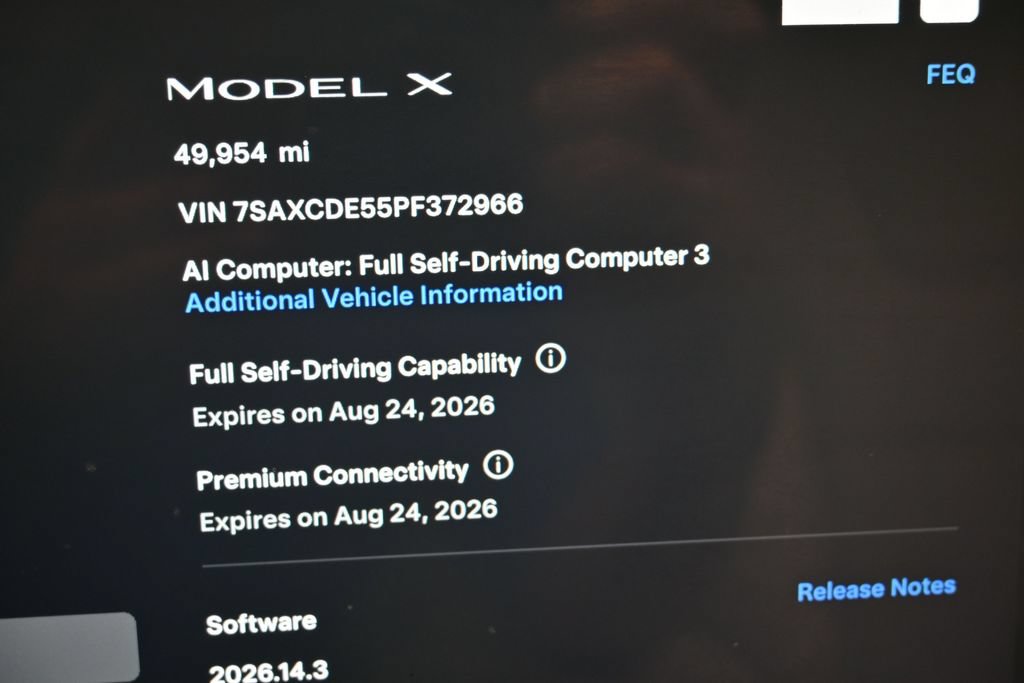 Used 2023 Tesla Model X AWD/4WD image 21