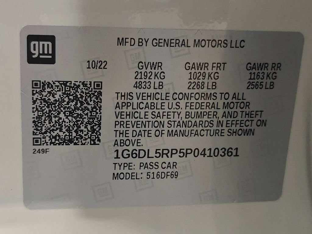 Used 2023 Cadillac CT4 V Blackwing w/ Driver Assist Package RWD image 64