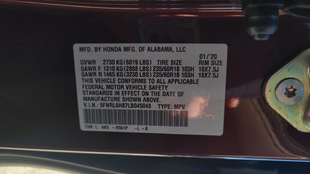 Used 2020 Honda Odyssey Touring image 25