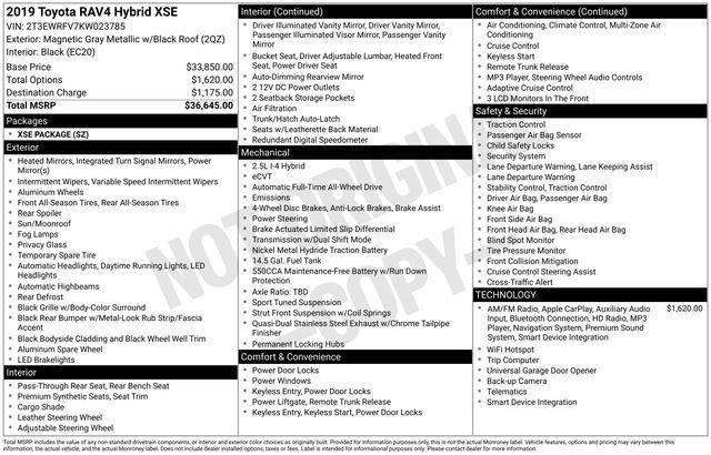Used 2019 Toyota RAV4 XSE image 34