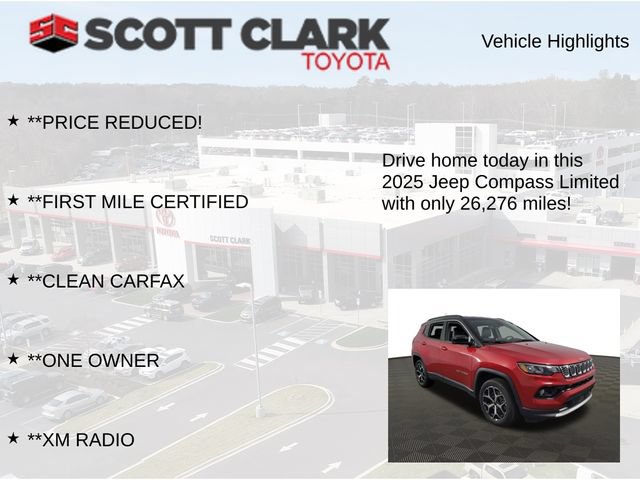 Used 2025 Jeep Compass Limited AWD/4WD image 7