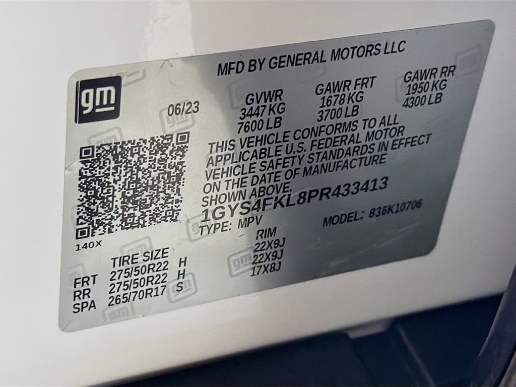 Certified 2023 Cadillac Escalade Sport w/ LPO, ONYX Package image 31