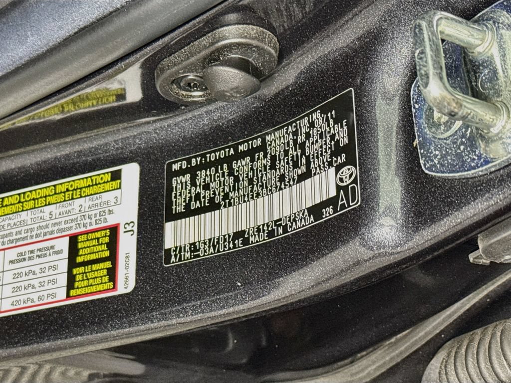 Used 2011 Toyota Corolla S FWD image 29