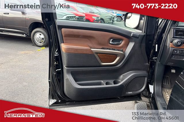 Used 2021 Nissan Titan Platinum Reserve w/ Off Road Protection Package AWD/4WD image 14