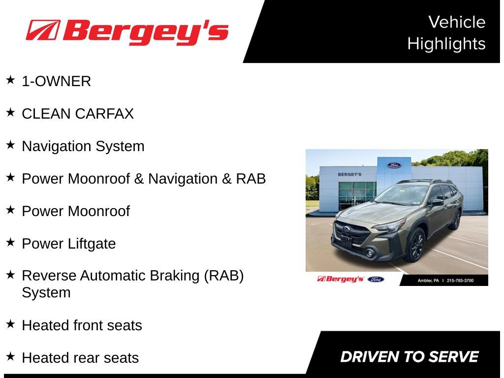 Used 2023 Subaru Outback Onyx Edition XT AWD/4WD image 5