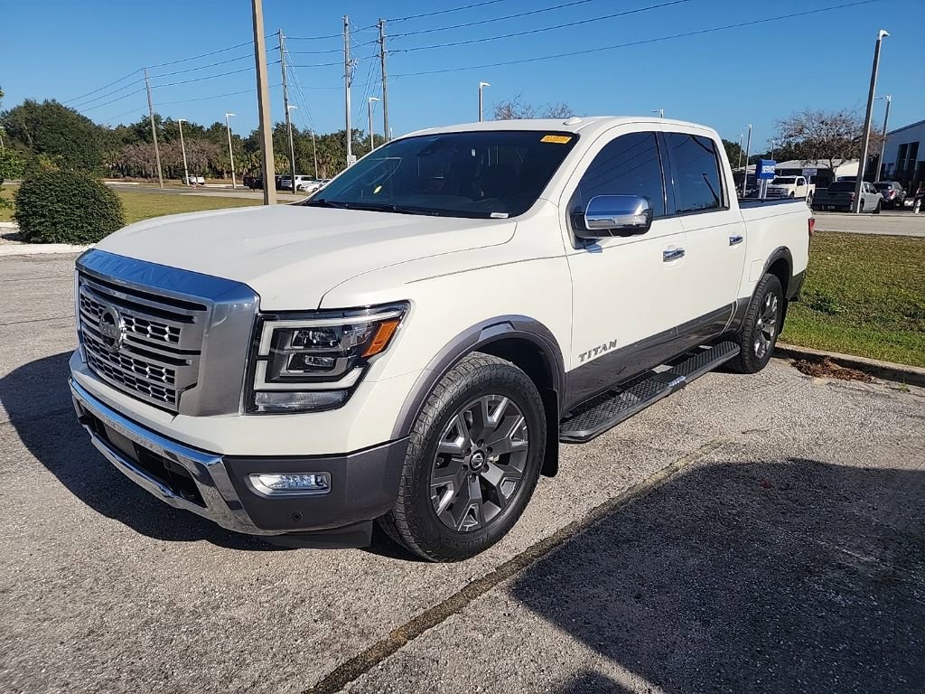 Used 2021 Nissan Titan Platinum Reserve w/ Moonroof Package