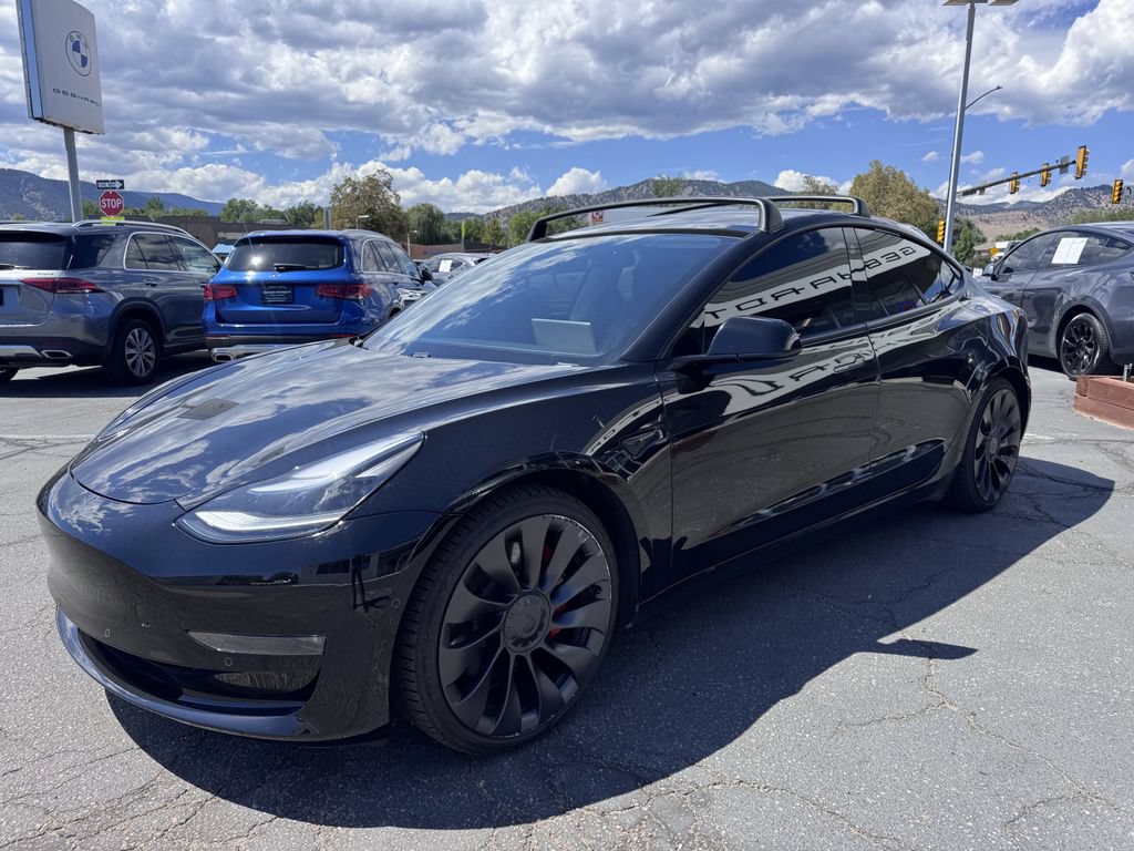 Used 2021 Tesla Model 3 Performance AWD/4WD image 3