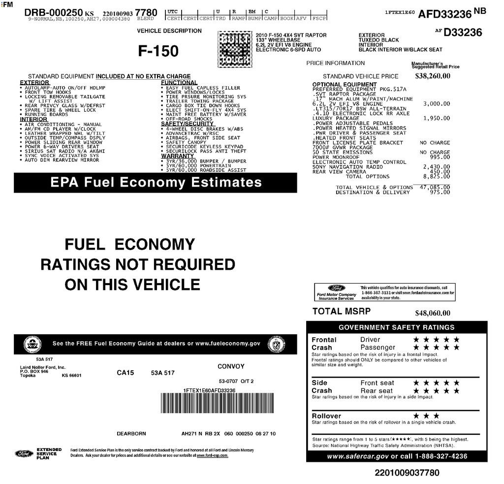 Used 2010 Ford F150 Raptor image 27