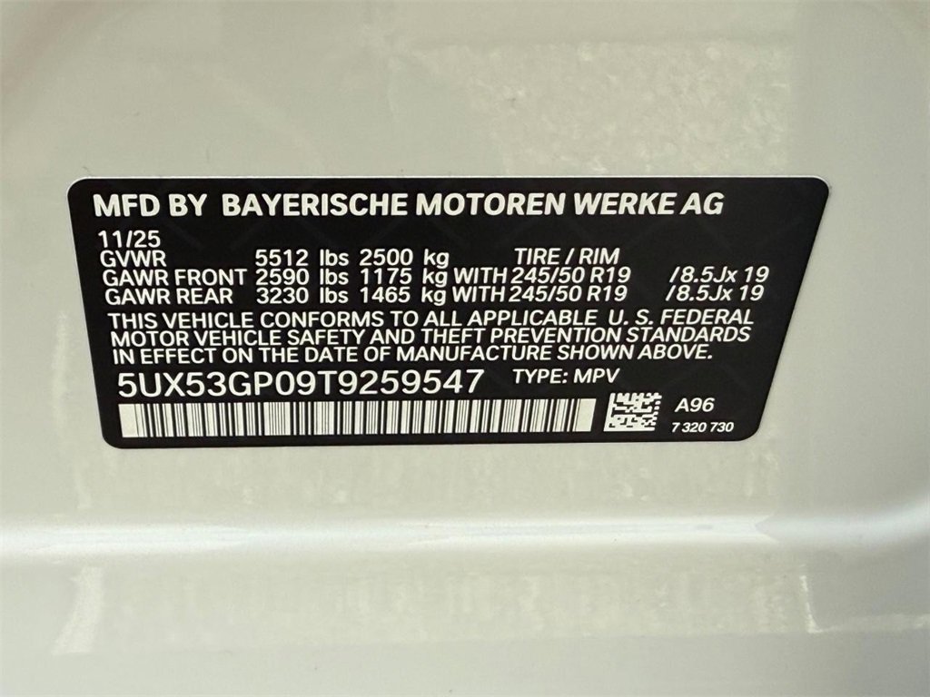 New 2026 BMW X3 xDrive30 w/ Premium Package image 19