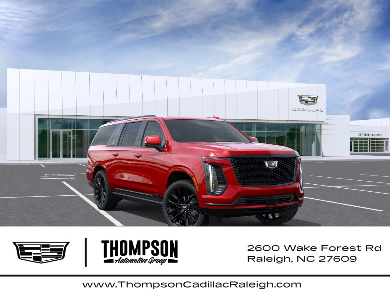 New 2026 Cadillac Escalade ESV Platinum Sport w/ LPO, ONYX Package