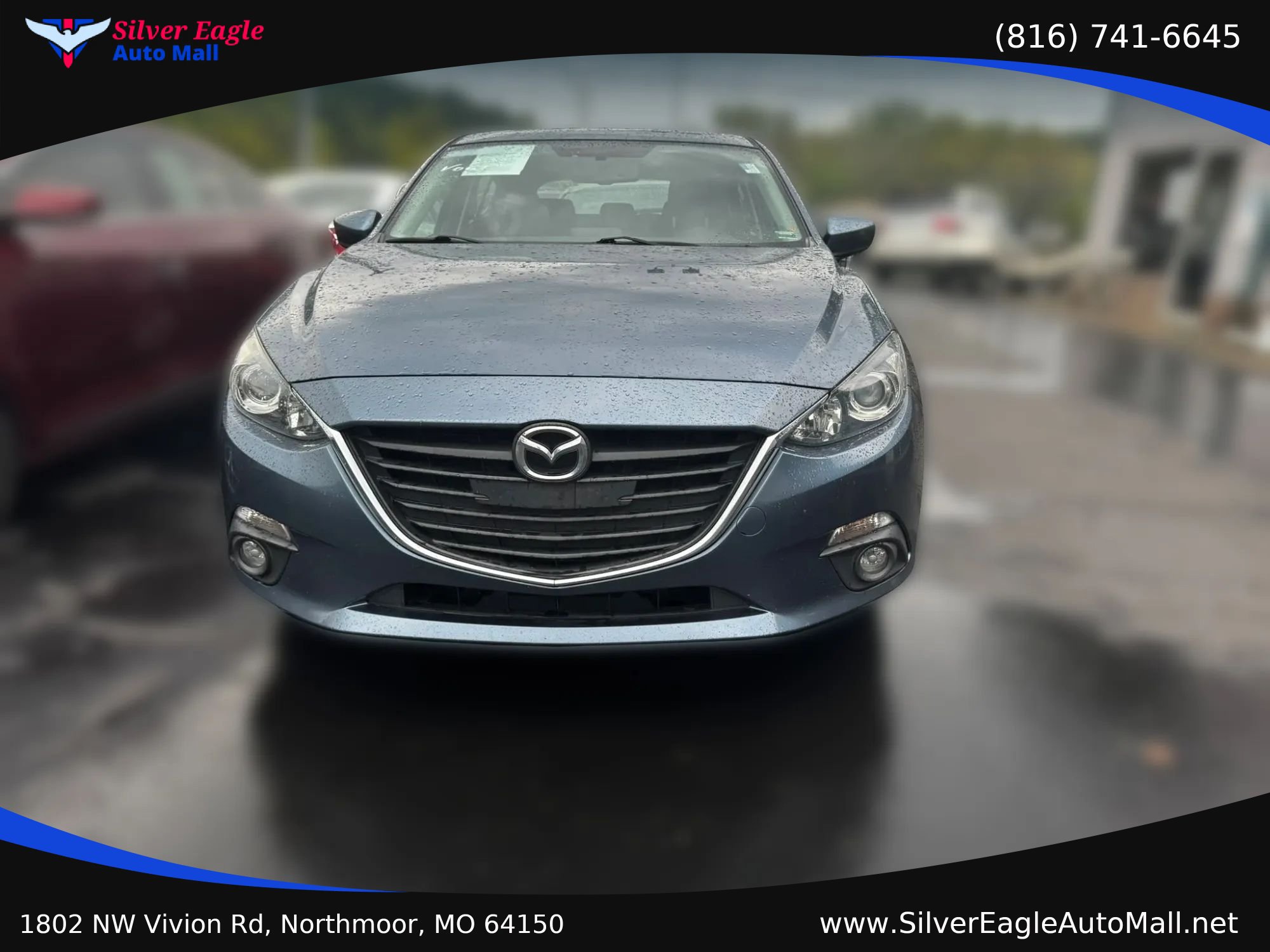 Used 2016 MAZDA MAZDA3 i Touring w/ Popular Equipment Package FWD image 2