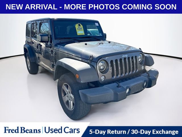 Used 2017 Jeep Wrangler Unlimited Sport w/ Quick Order Package 24S image 11
