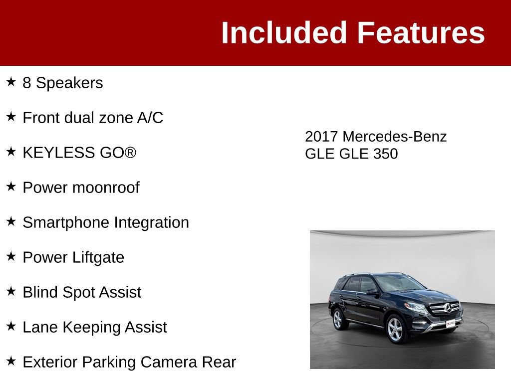 Used 2017 Mercedes-Benz GLE 350 4MATIC image 4