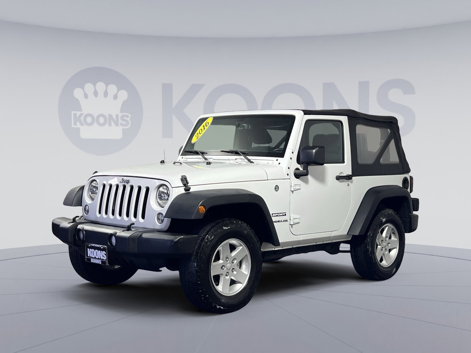 Used 2016 Jeep Wrangler Sport w/ Quick Order Package 24S