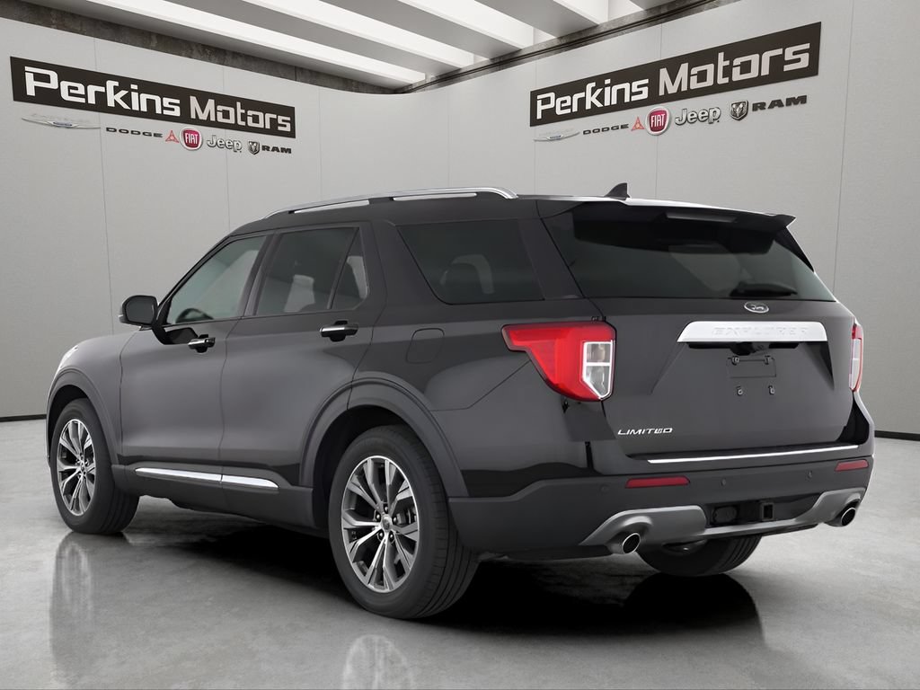 Used 2021 Ford Explorer Limited w/ Class III Trailer Tow Package RWD image 3