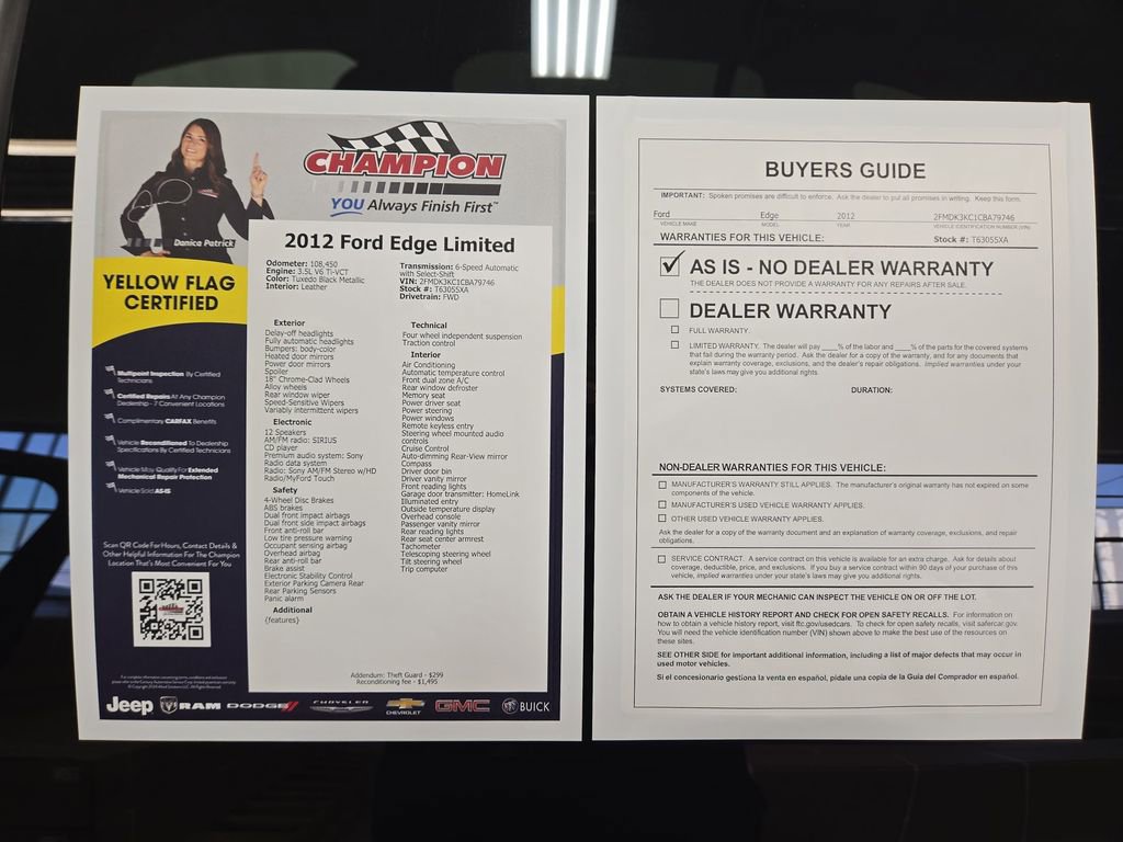 Used 2012 Ford Edge Limited image 43