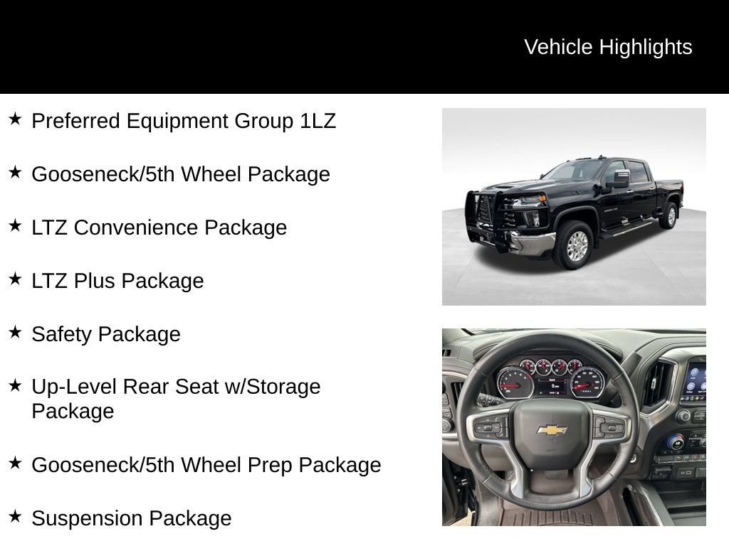 Used 2023 Chevrolet Silverado 2500 LTZ w/ LTZ Plus Package AWD/4WD image 10