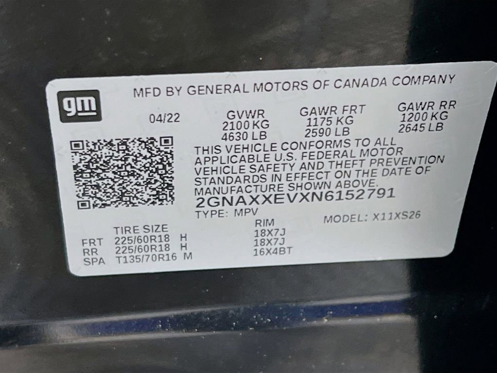 Used 2022 Chevrolet Equinox Premier image 31