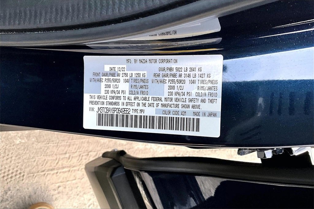 Certified 2023 MAZDA CX-9 Touring Plus image 17