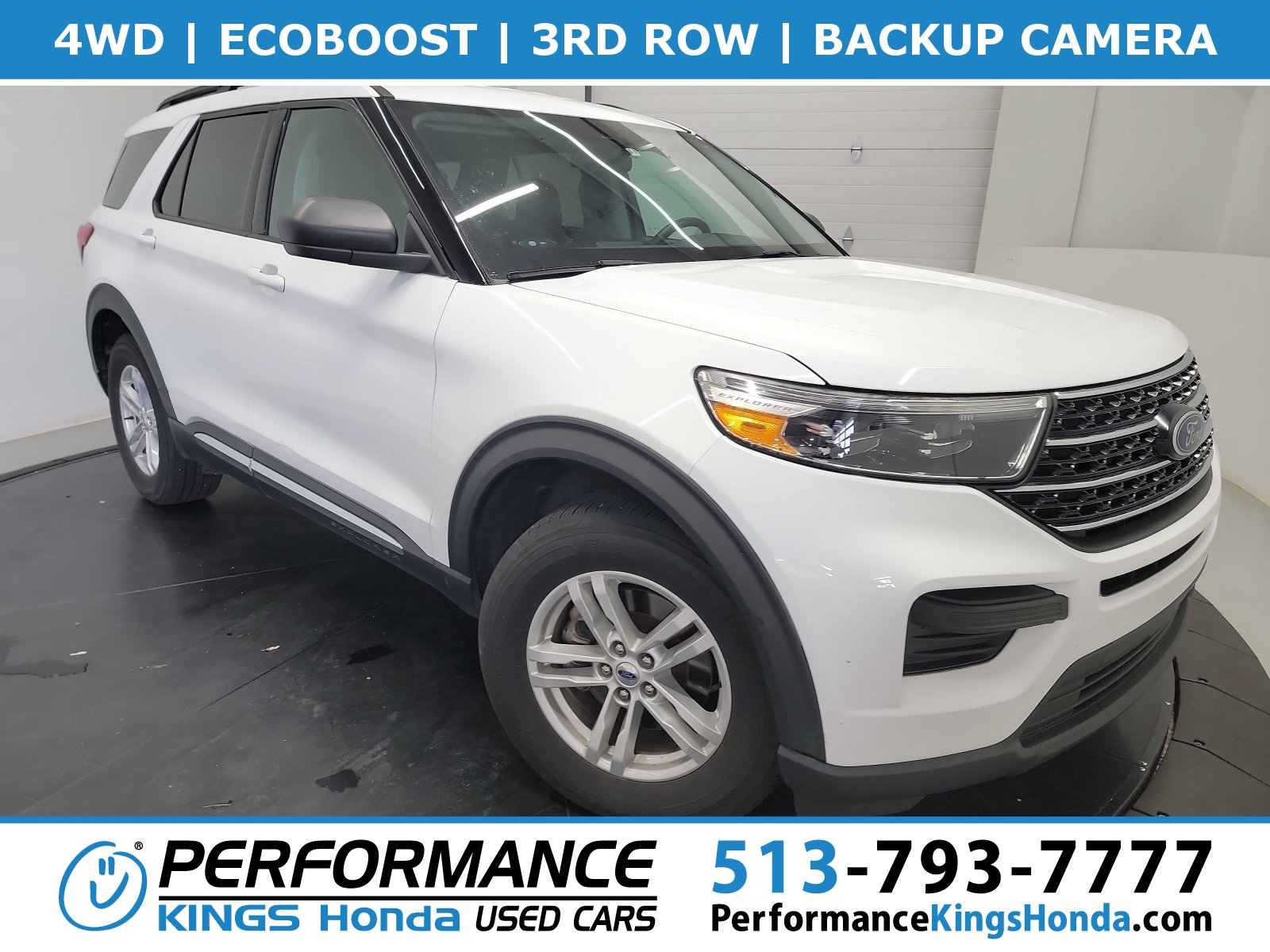 Used 2021 Ford Explorer XLT w/ Class III Trailer Tow Package AWD/4WD 360° Tour