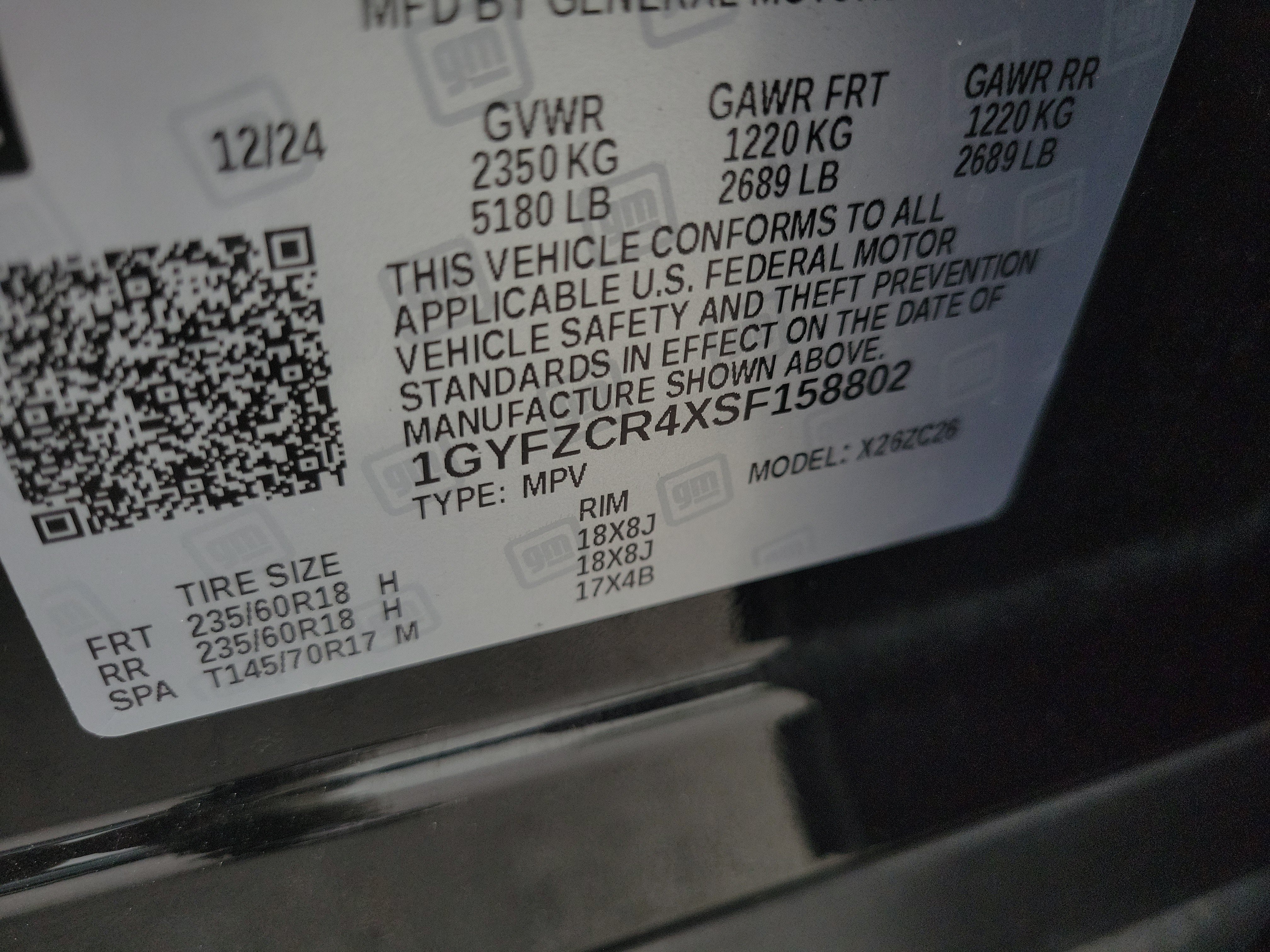 Certified 2025 Cadillac XT4 Premium Luxury FWD image 35