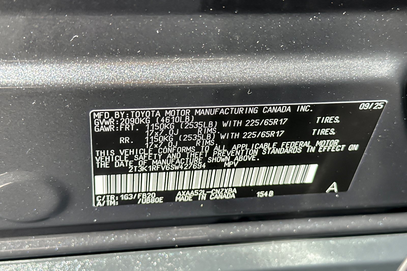 Certified 2025 Toyota RAV4 LE FWD image 26