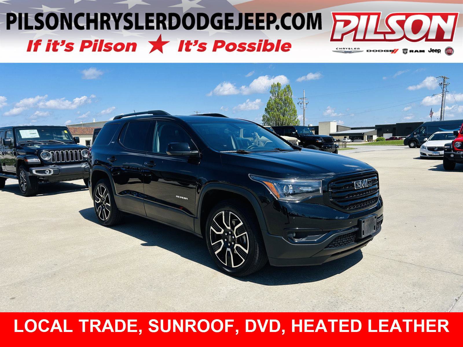 Used 2019 GMC Acadia SLT w/ Black Edition image 1