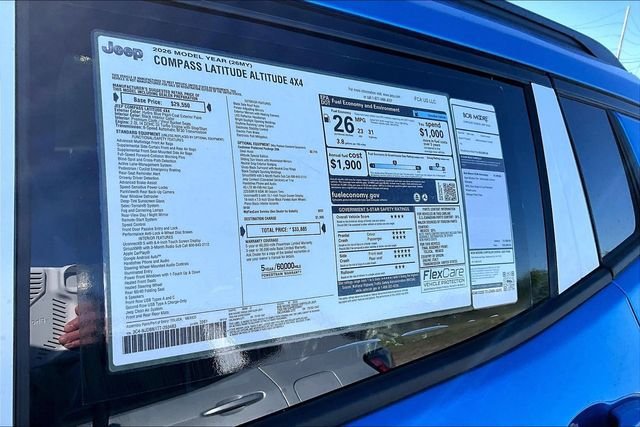 New 2026 Jeep Compass Latitude AWD/4WD image 13