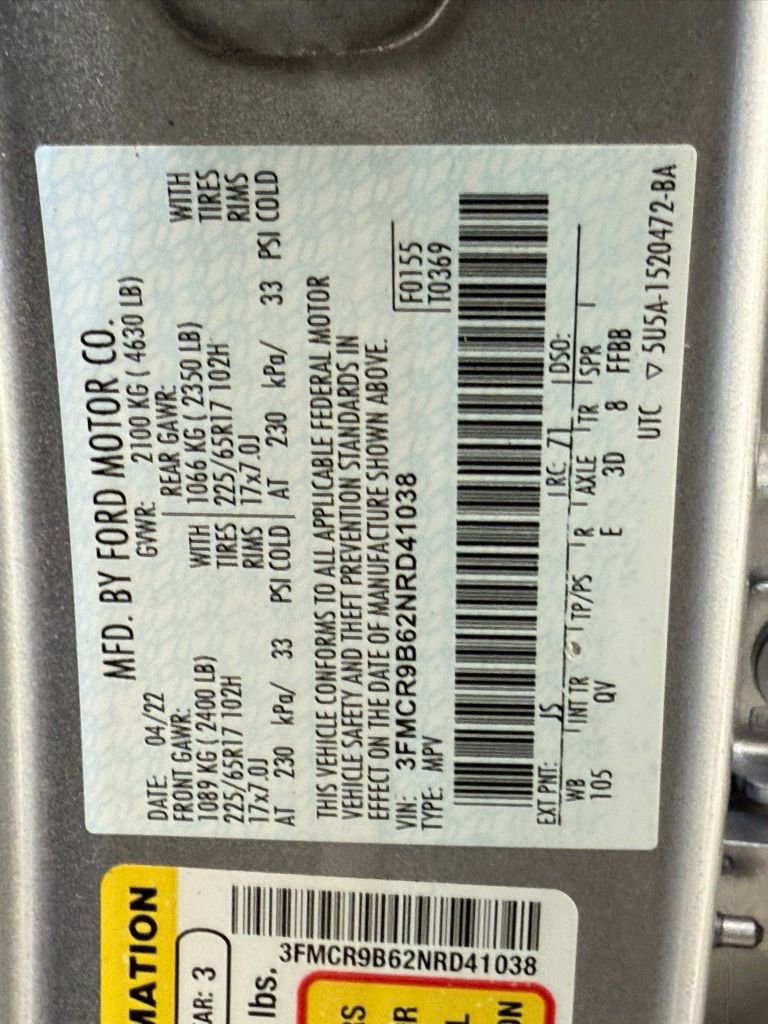 Used 2022 Ford Bronco Sport Big Bend image 42