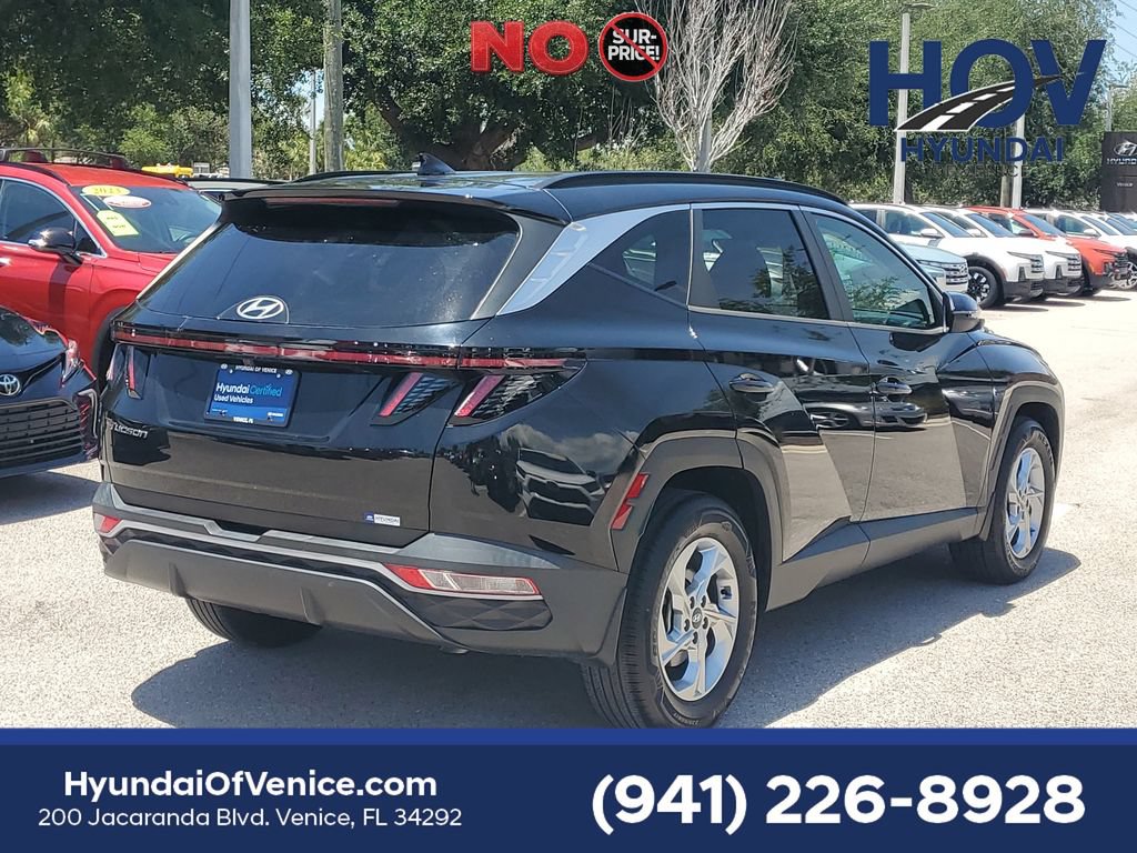 Certified 2022 Hyundai Tucson SEL FWD image 8