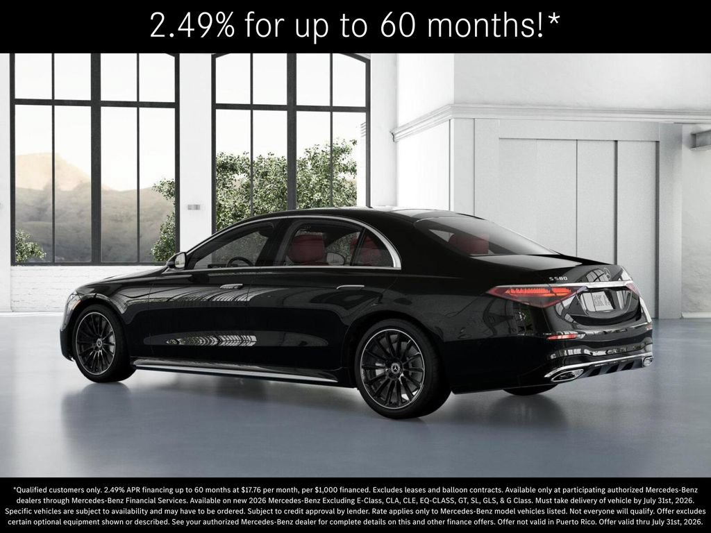 New 2026 Mercedes-Benz S 580 4MATIC Sedan image 30