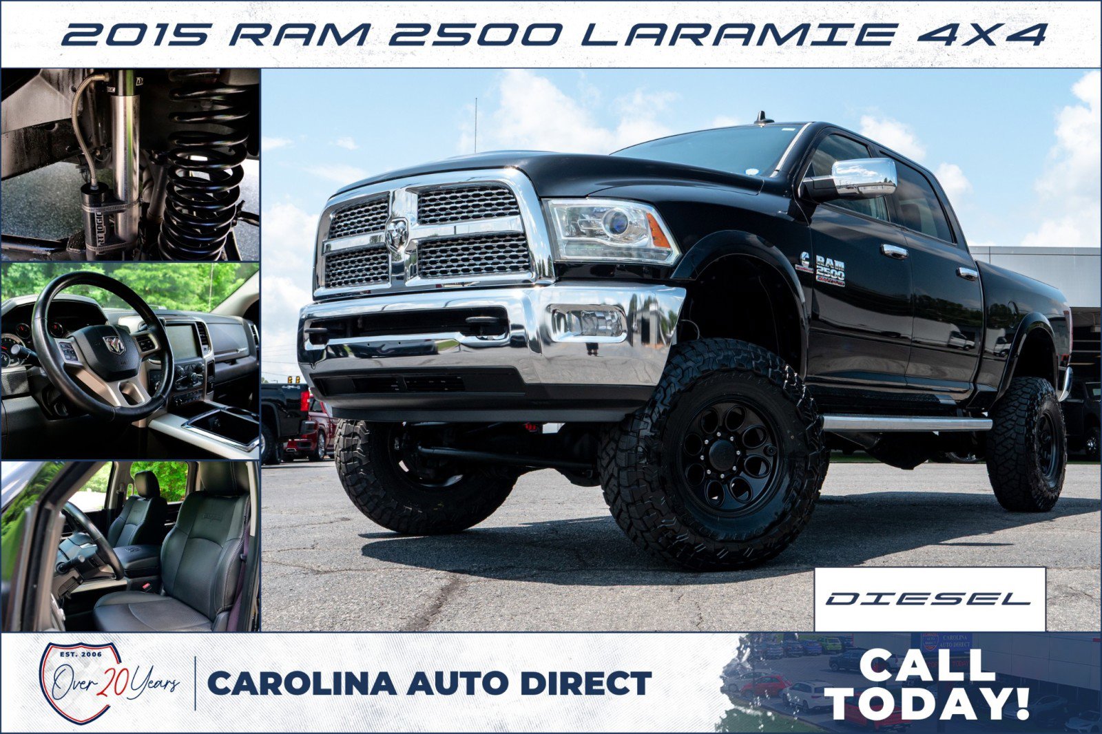 Used 2015 RAM 2500 Laramie AWD/4WD image 1
