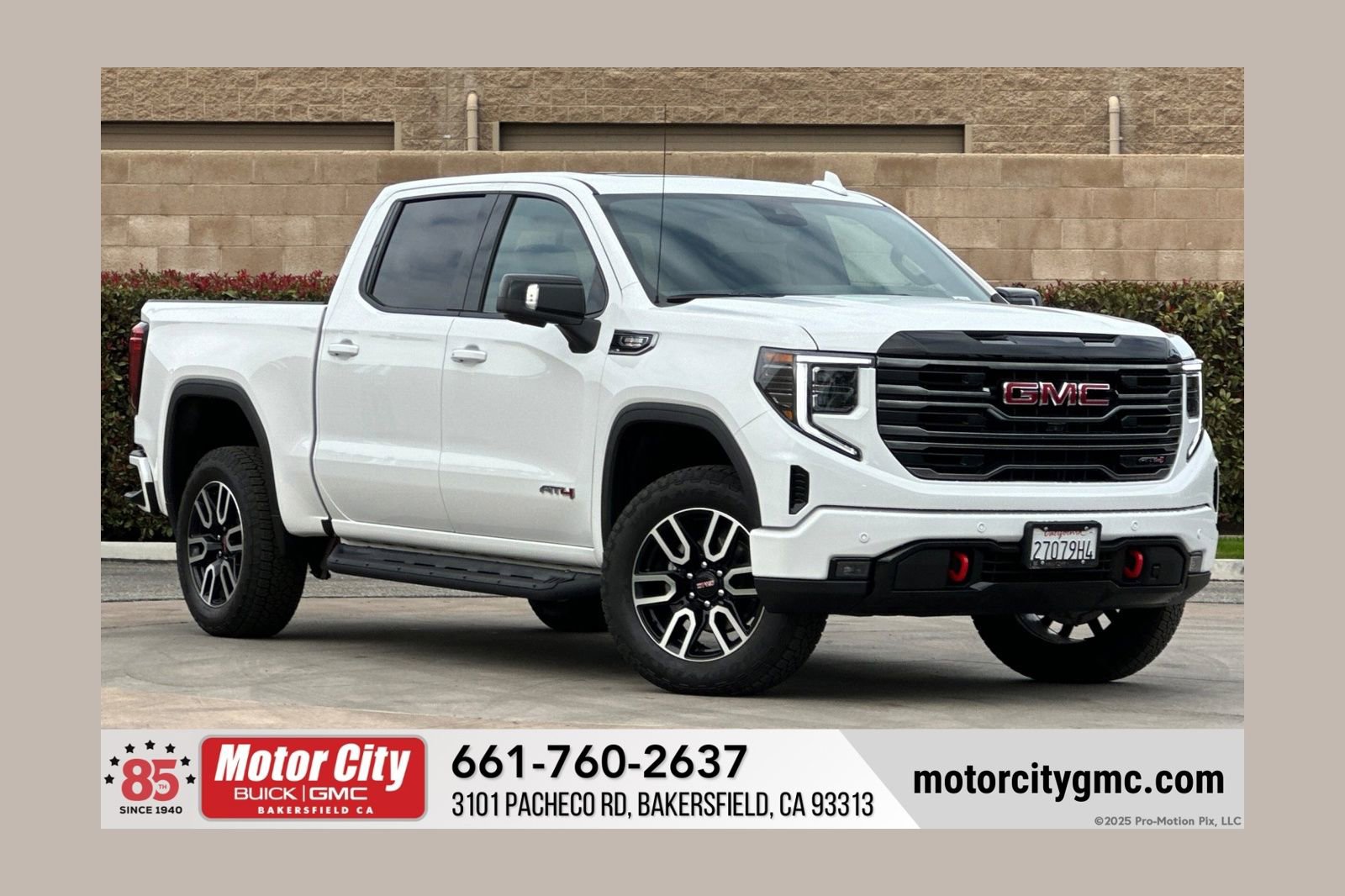 Certified 2026 GMC Sierra 1500 AT4 w/ AT4 Premium Package image 1