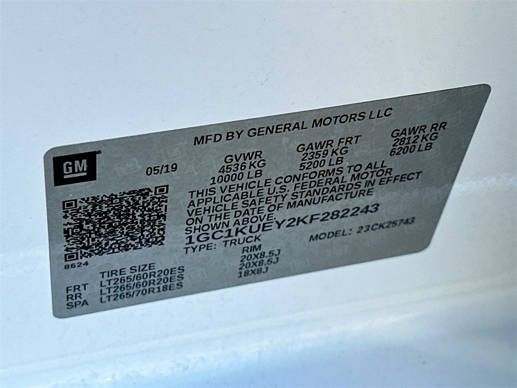 Used 2019 Chevrolet Silverado 2500 High Country w/ Duramax Plus Package image 31