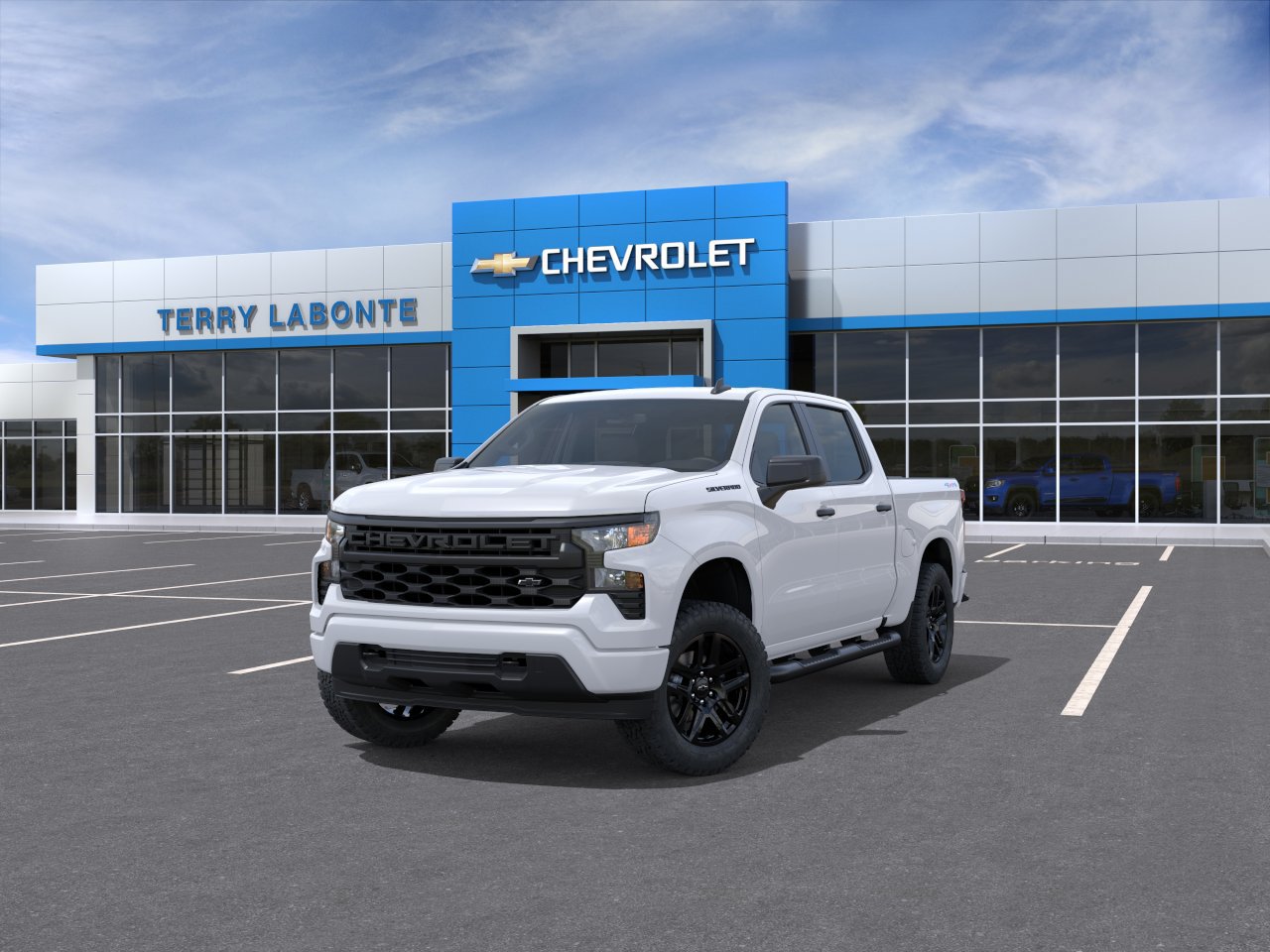 New 2026 Chevrolet Silverado 1500 Custom w/ Turbomax Blackout Package AWD/4WD image 10