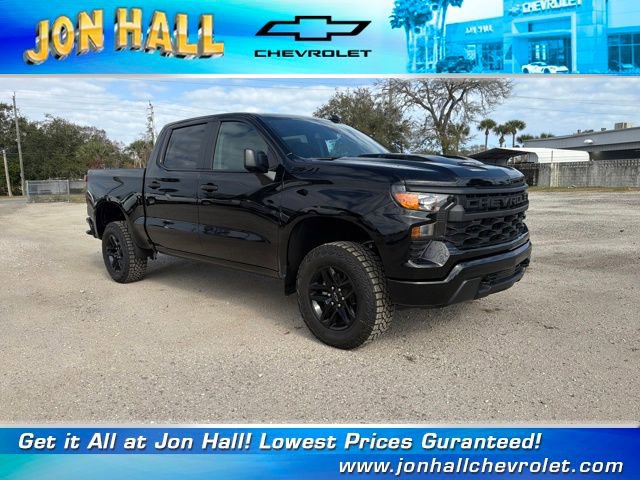 New 2026 Chevrolet Silverado 1500 Custom Trail Boss w/ Midnight Edition