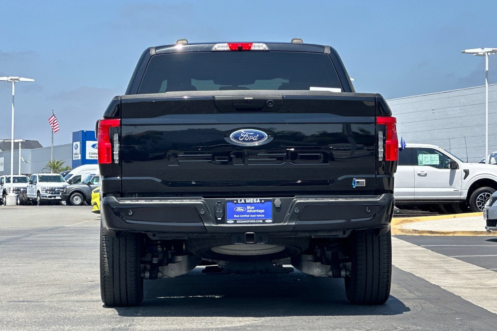 Certified 2023 Ford F150 Lightning XLT w/ Tow Technology Package AWD/4WD image 4