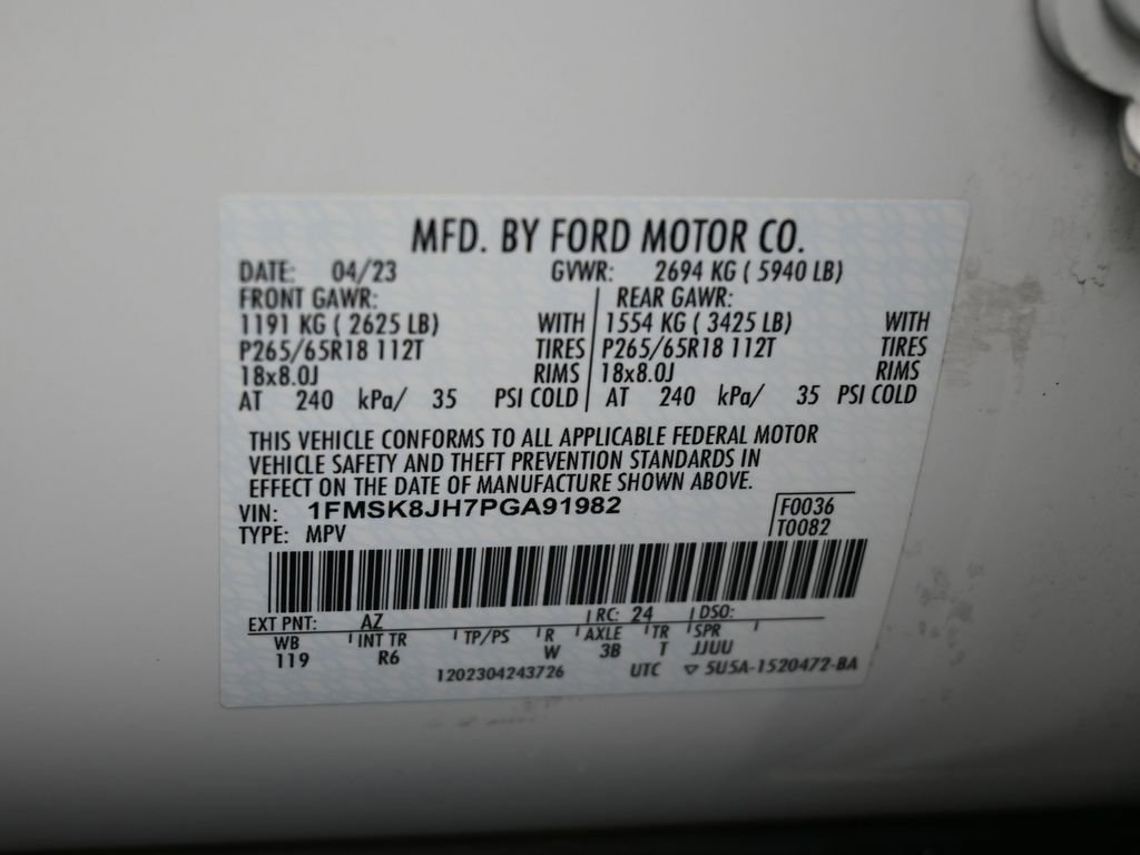 Used 2023 Ford Explorer Timberline w/ Timberline Technology Package image 25