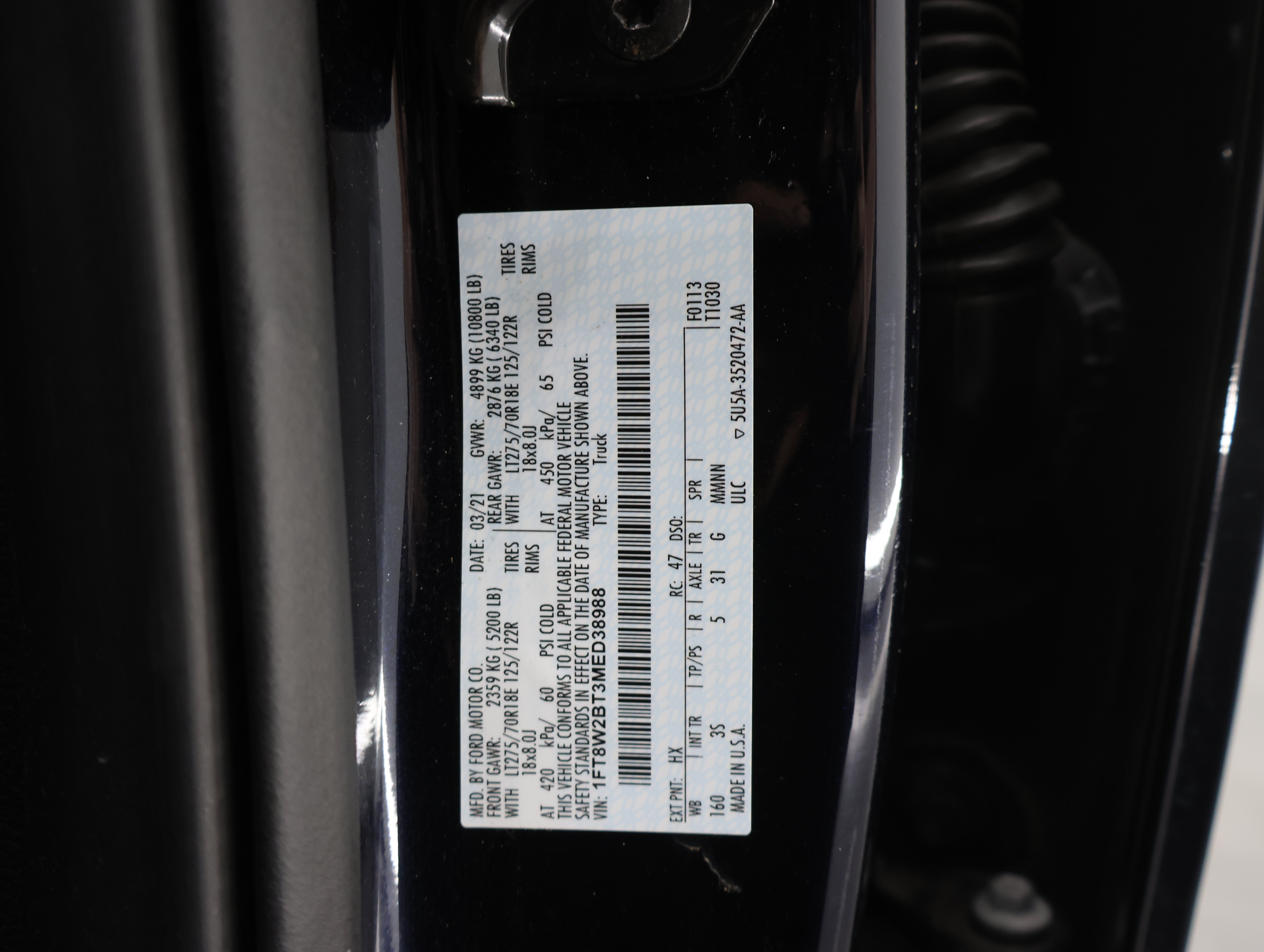 Used 2021 Ford F250 XLT w/ XLT Premium Package AWD/4WD image 64