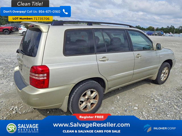 Used 2002 Toyota Highlander Limited w/ Leather Trim Pkg FWD image 4