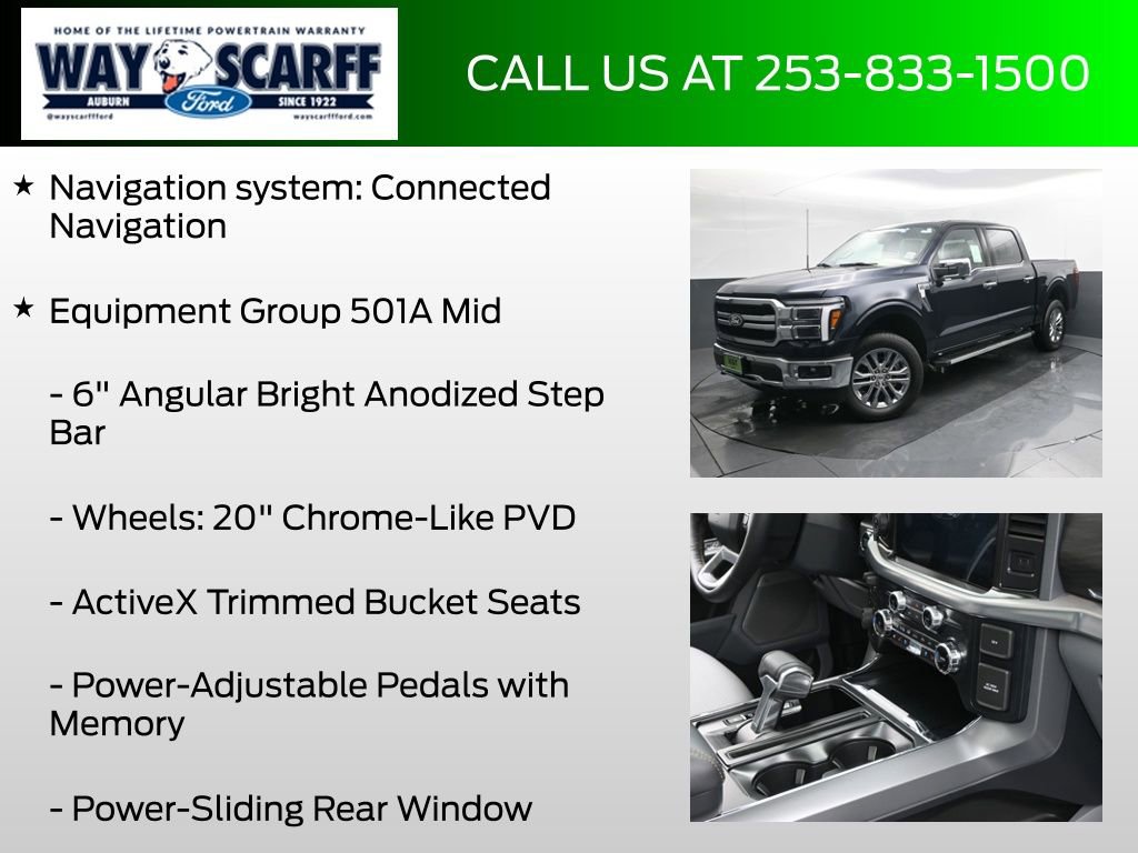 New 2026 Ford F150 Lariat w/ Equipment Group 501A Mid image 6