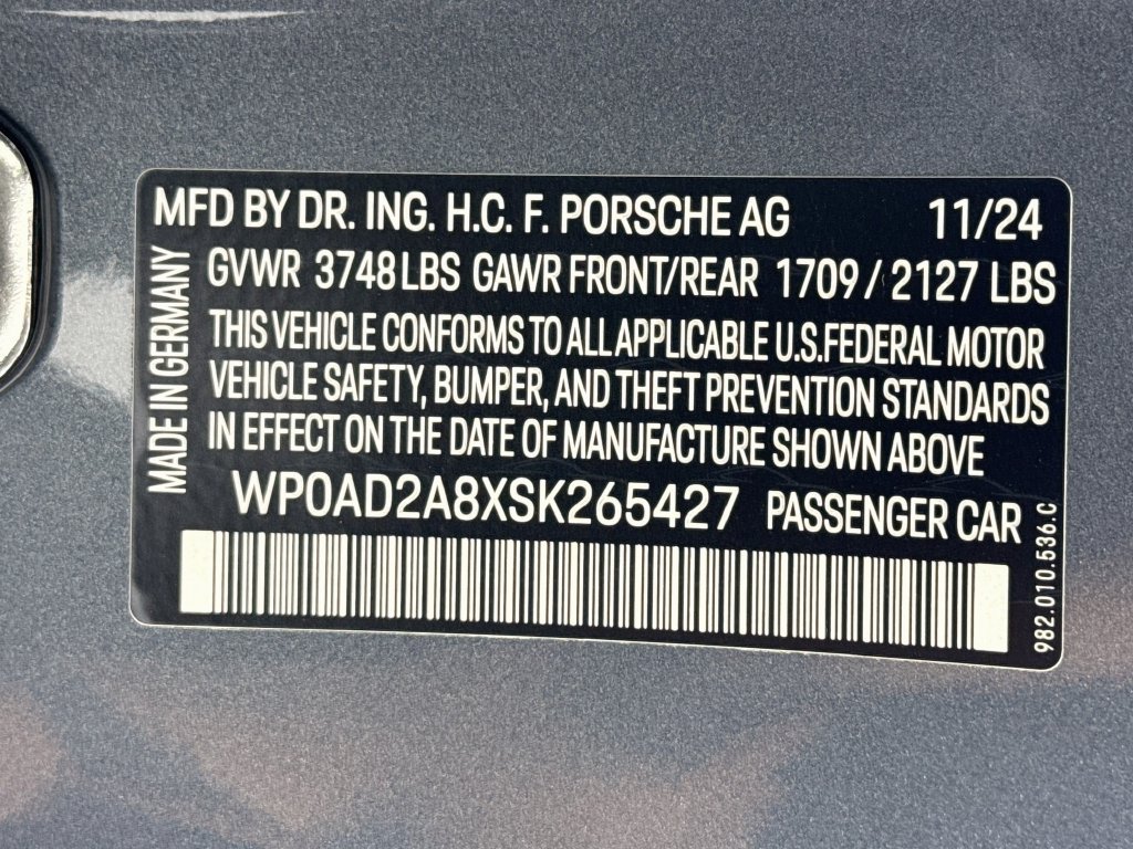 Certified 2025 Porsche 718 Cayman GTS RWD image 30