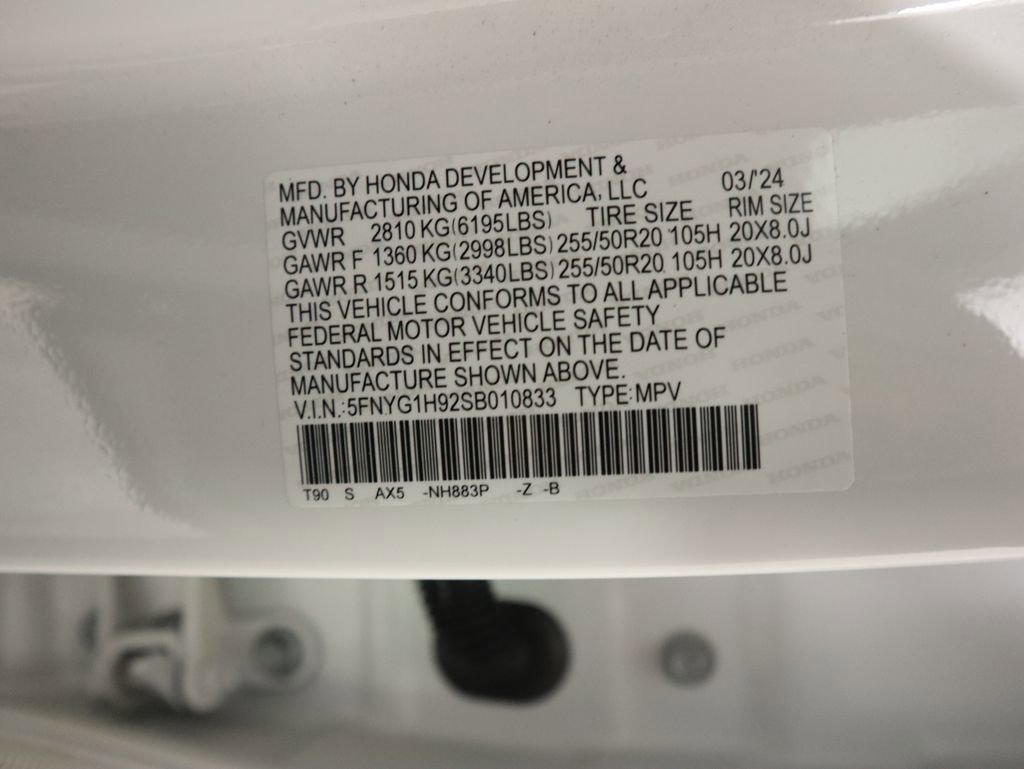 Used 2025 Honda Pilot Black Edition image 35