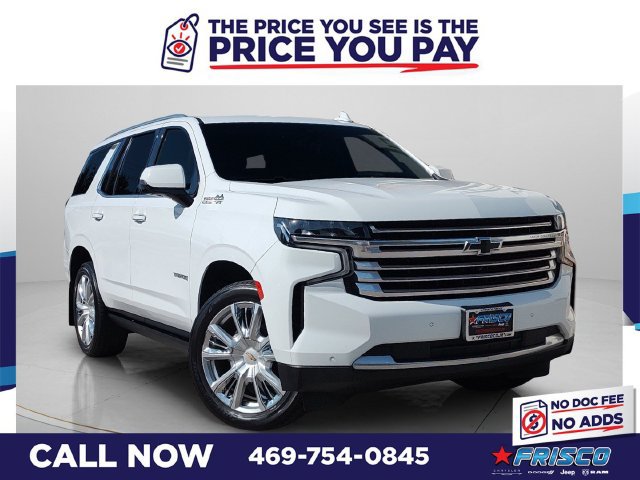 Used 2021 Chevrolet Tahoe High Country w/ Premium Package