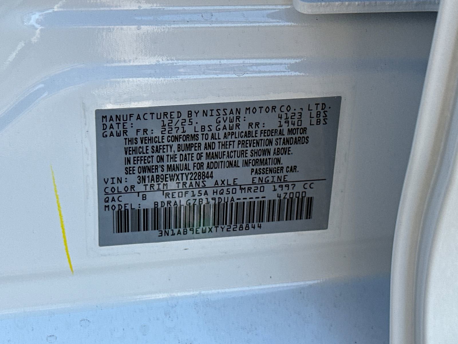 New 2026 Nissan Sentra SL w/ Floor Mat Package image 34