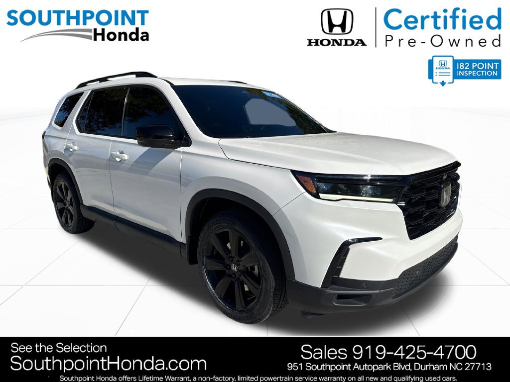 Certified 2025 Honda Pilot Black Edition image 1