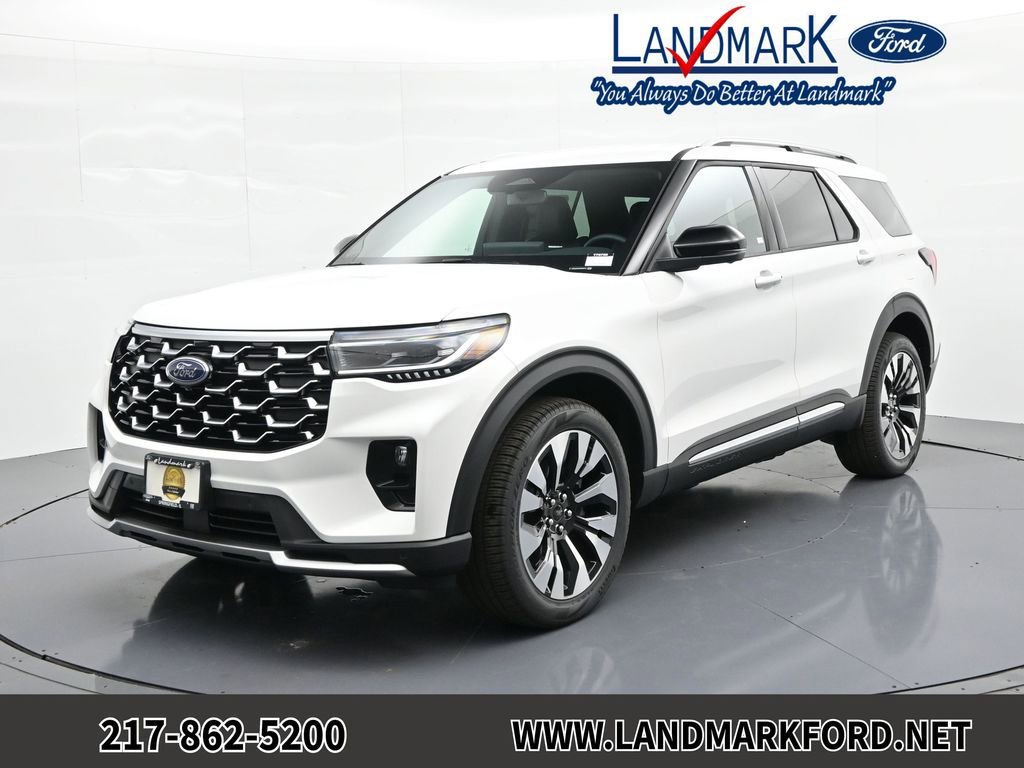 New 2026 Ford Explorer Platinum