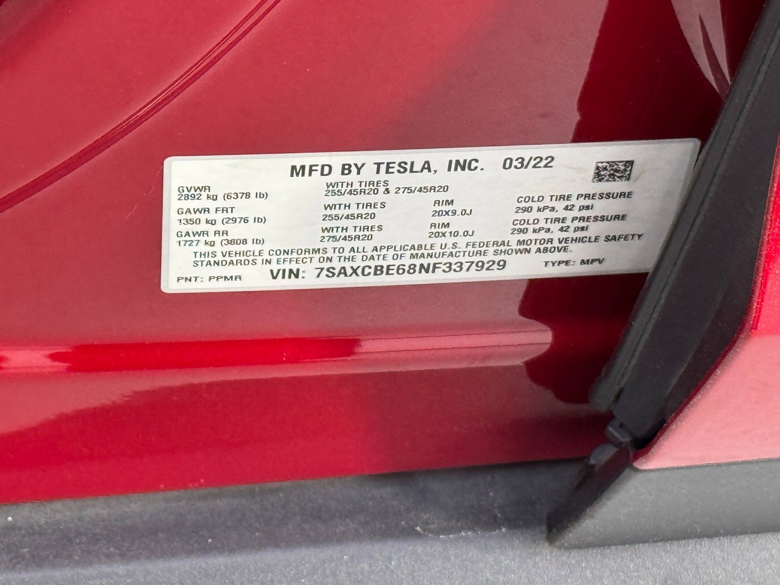 Used 2022 Tesla Model X Plaid image 46