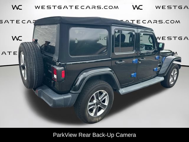 Used 2018 Jeep Wrangler Unlimited Sahara AWD/4WD image 22