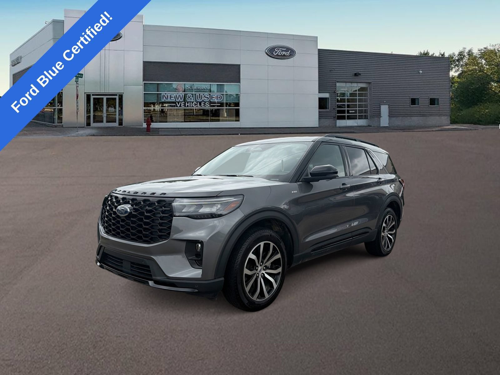 Certified 2025 Ford Explorer ST-Line AWD/4WD image 1